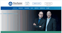 Desktop Screenshot of dorchesterinsurance.ca